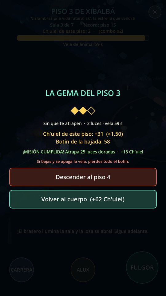 La Gema: descender o volver