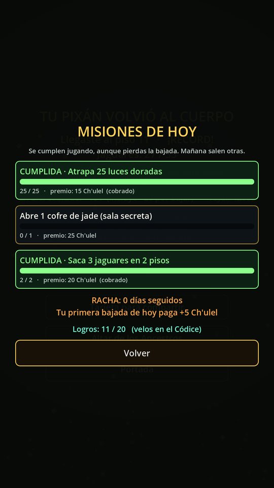 Misiones de hoy